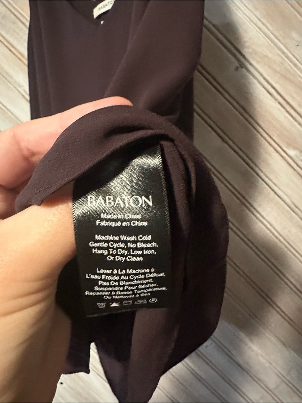 Babaton Dark Maroon Lightweight Spaghetti Adjustable Strap Mesh Tank Top - Picture 5 of 9